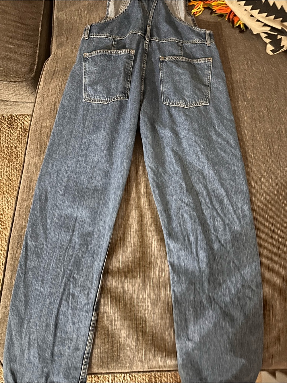 We the free free people Denim Overalls - Classic Blue Women’s Jeans Overalls - Picture 11 of 14